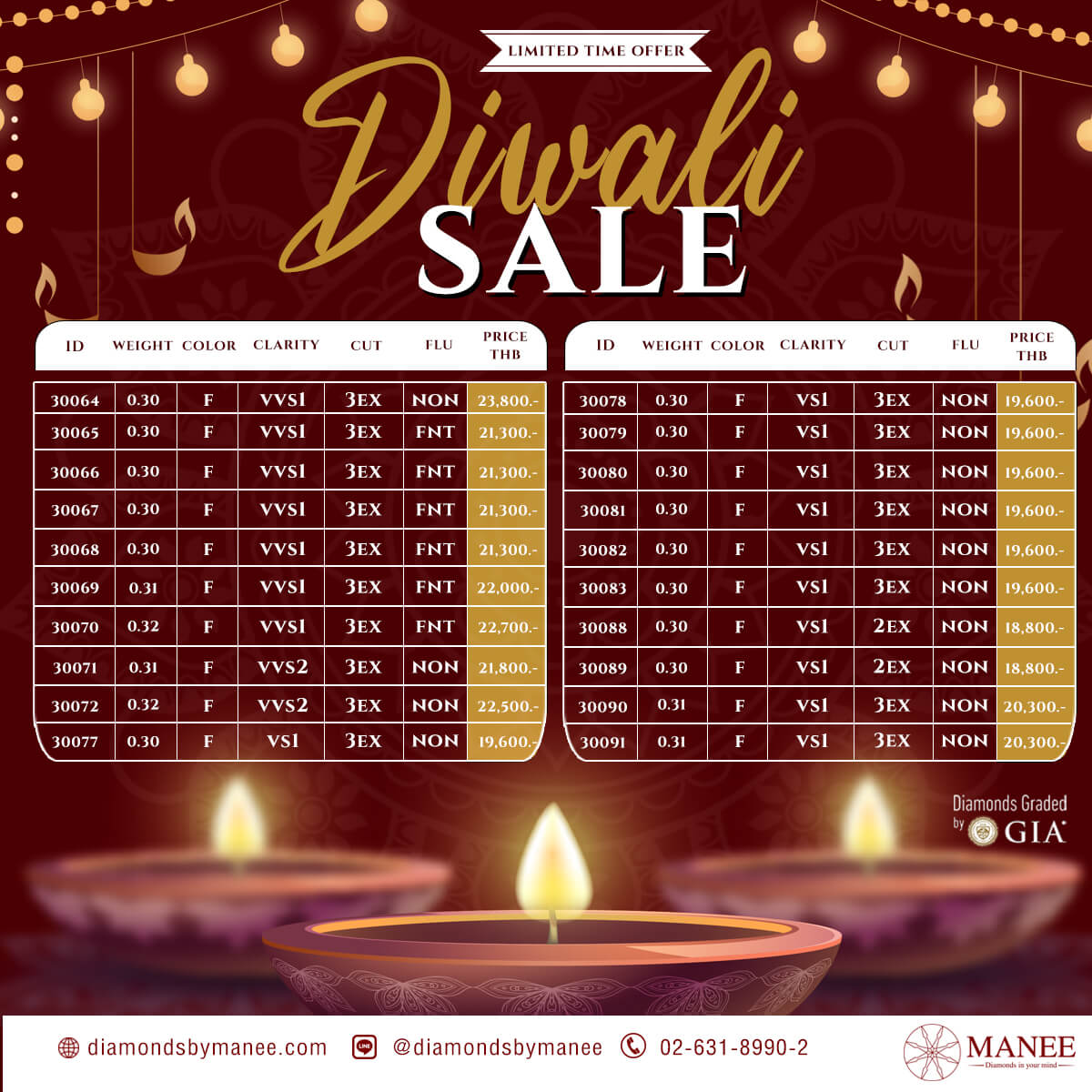 30 Pts Diwali Special Offer 30 Pts Diwali Special Offer