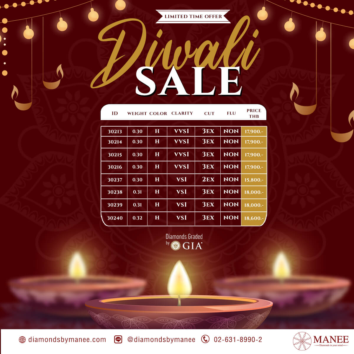 30 Pts Diwali Special Offer 30 Pts Diwali Special Offer