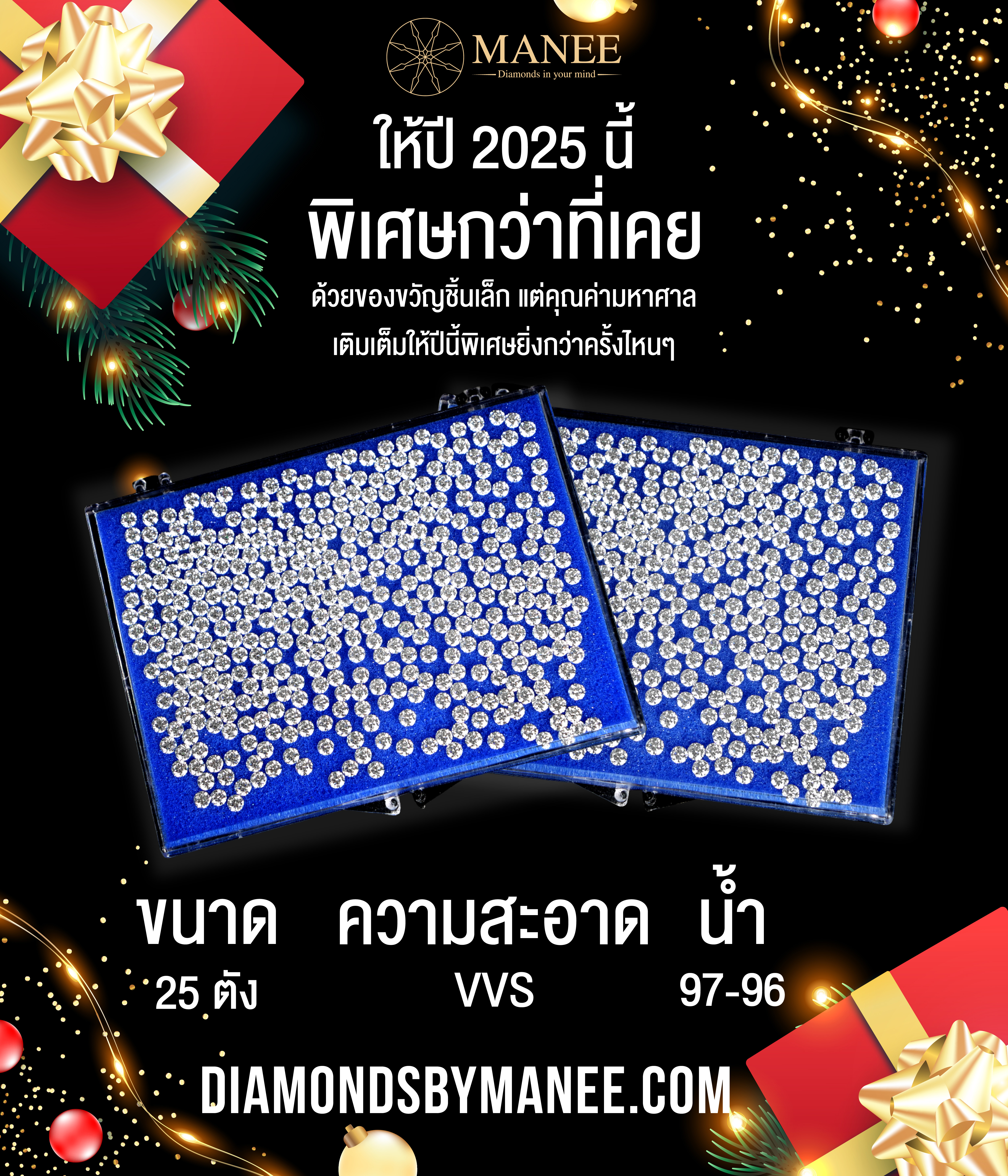 ให้ปี 2025 นี้พิเศษกว่าที่เคย ! ให้ปี 2025 นี้พิเศษกว่าที่เคย !
