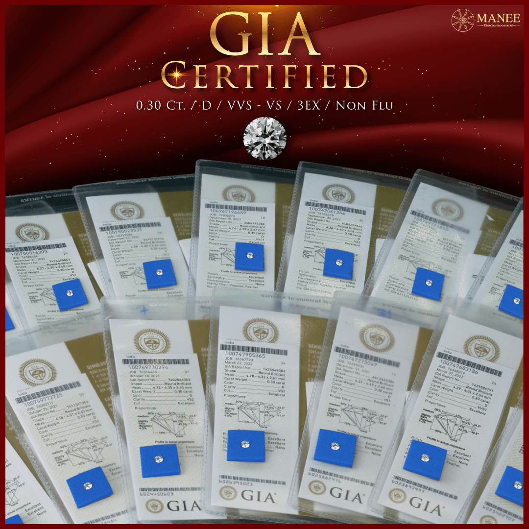 30 Pts D VVS-VS 30 Pts D VVS-VS